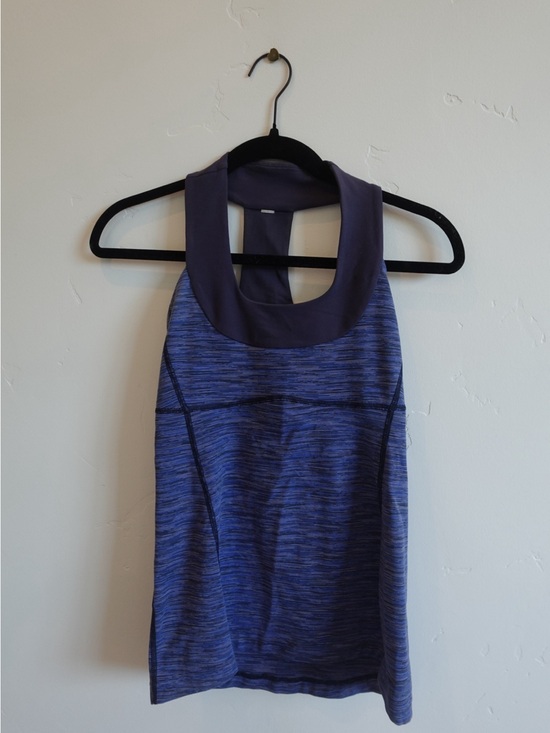 lululemon athletica Tops - lululemon athletica Heathered Purple Racerback Tank